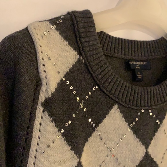 Banana Republic argyle sweater - Picture 2 of 6